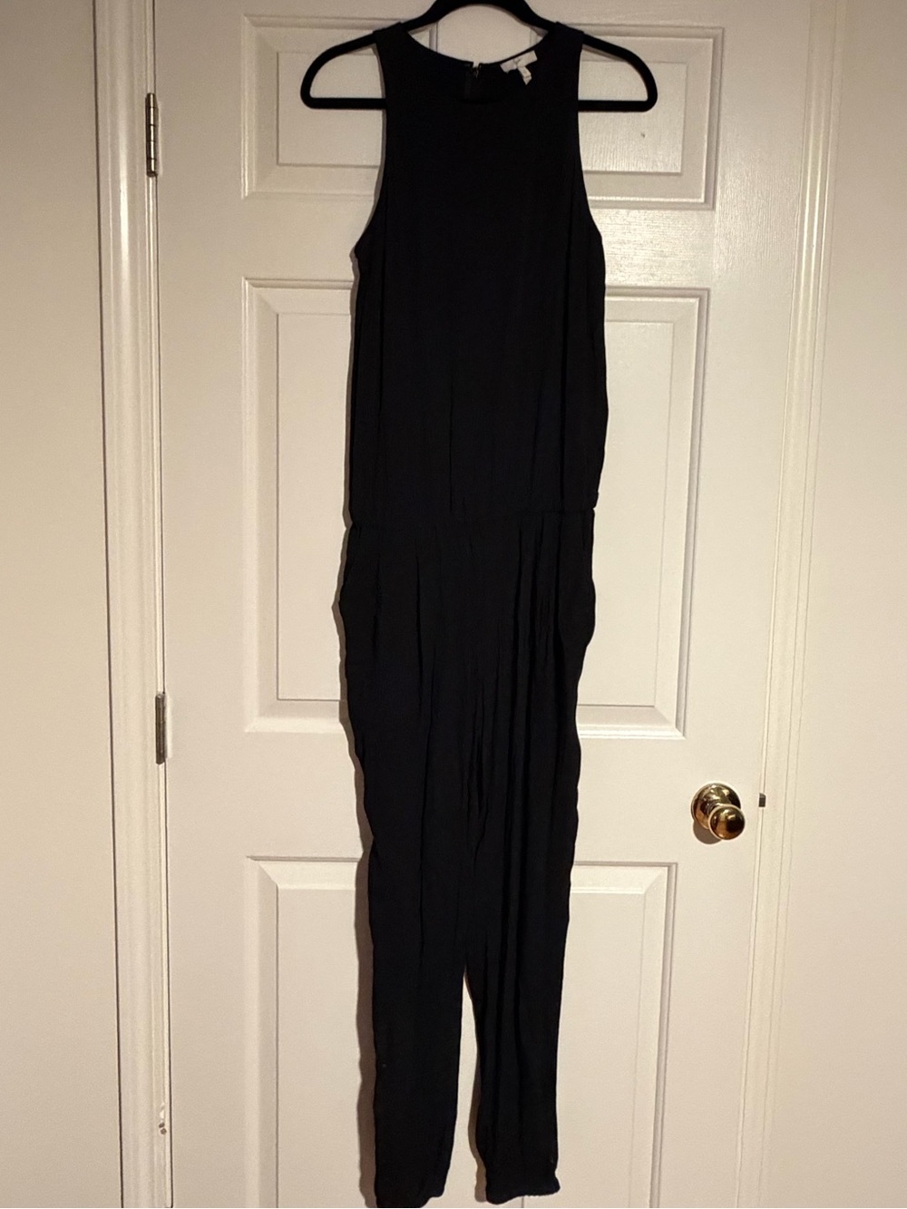 Joie Black Sleeveless Jumpsuit